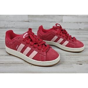 ADIDAS CAMPUS 00s Sneakers Scarlet Pink Gum Shoes Women's Size 6 H03477